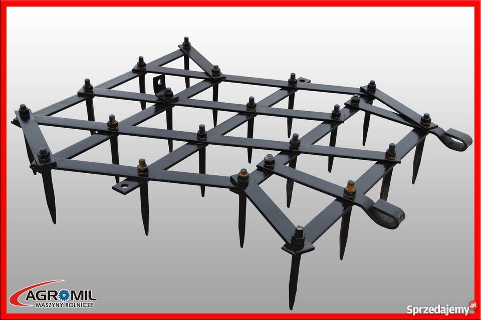 Pole brony pola bron brony polowe zębate lekkie nieuszkodzony kujawsko-pomorskie Rogóźno