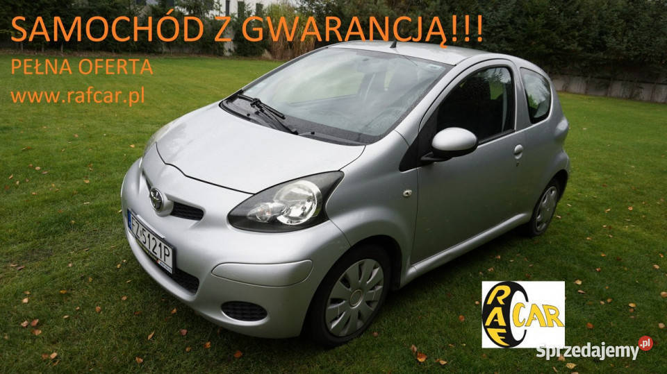 Toyota Aygo super stan Gwarancja I 20052014 ABS Zielona Góra