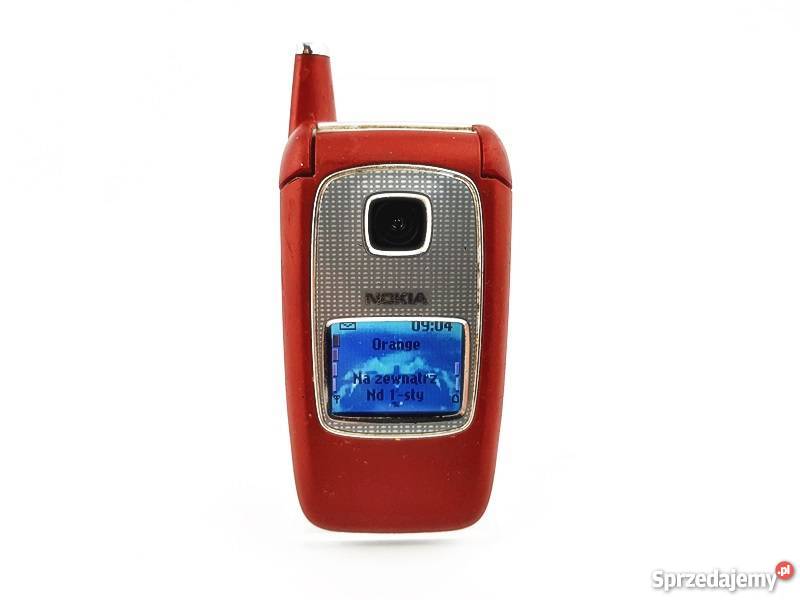 NOKIA 6103 KLASYCZNY TELEFON Z KLAPKĄ SIM ORANGE Nokia Kielce