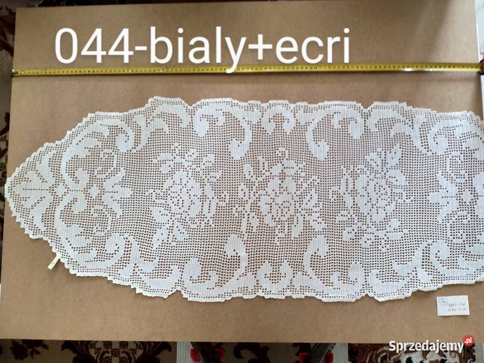 Nowa serweta ręcznie wykonana na szydełku 120x45 Bielsko-Biała