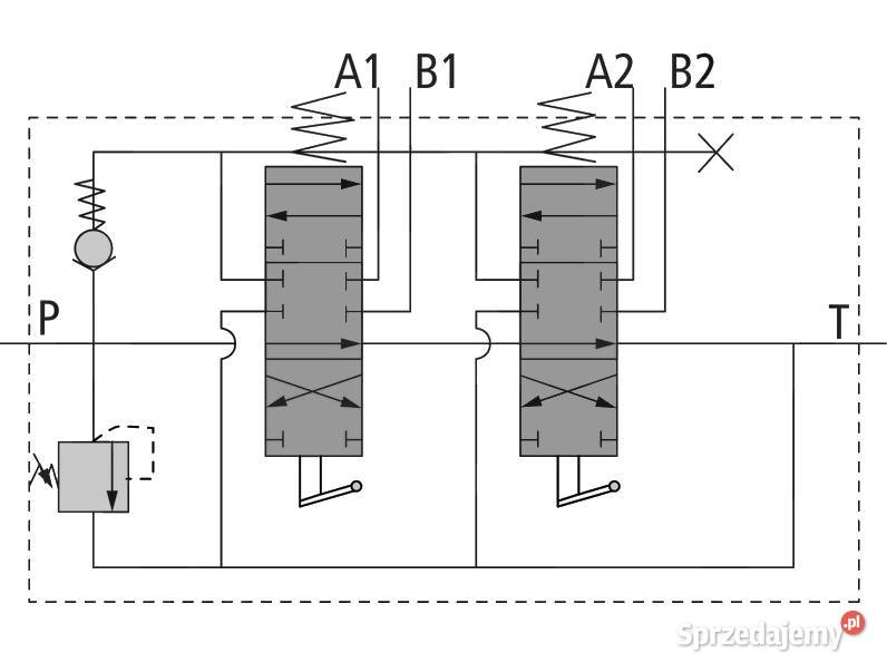 Rozdzielacz Hydrauliczny 2 SEK 40L Z 1 Solec Kujawski