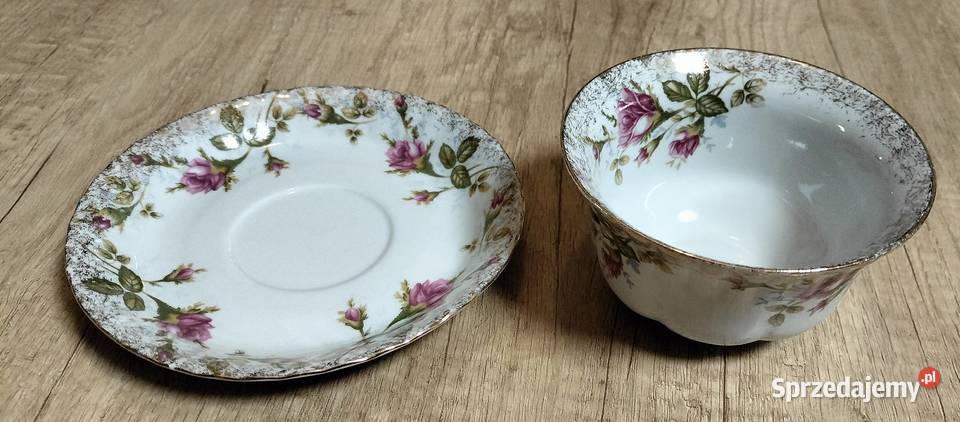 Flaczarka 300ml z talerzykiem IWONA Porcelana Stęszew