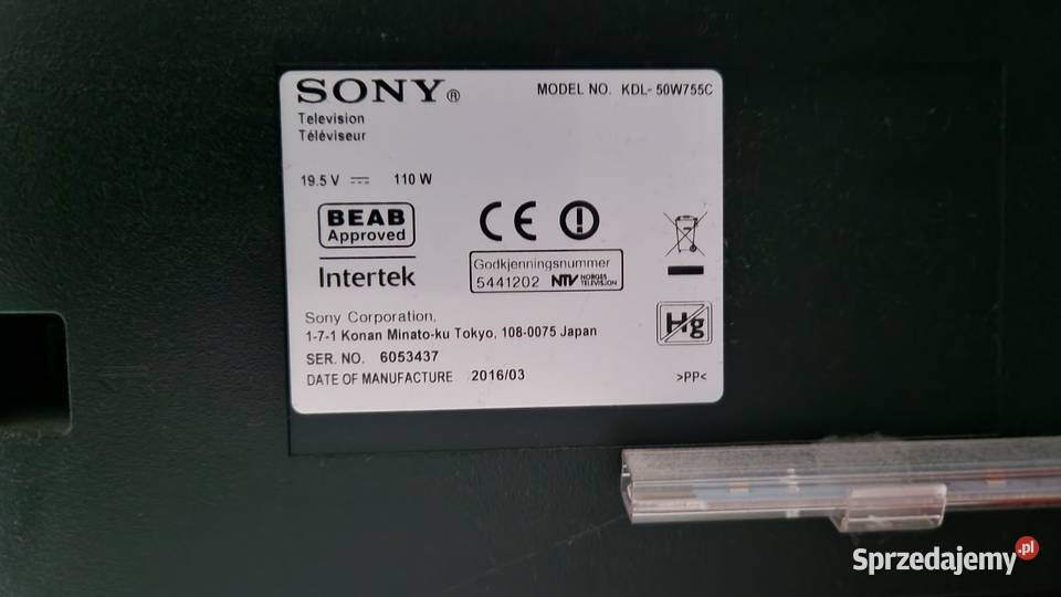 TV Sony 50 Piaseczno