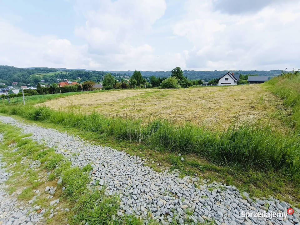 Działka pod zabudowę z piękną panoramą w Sprzedaż Domaradz