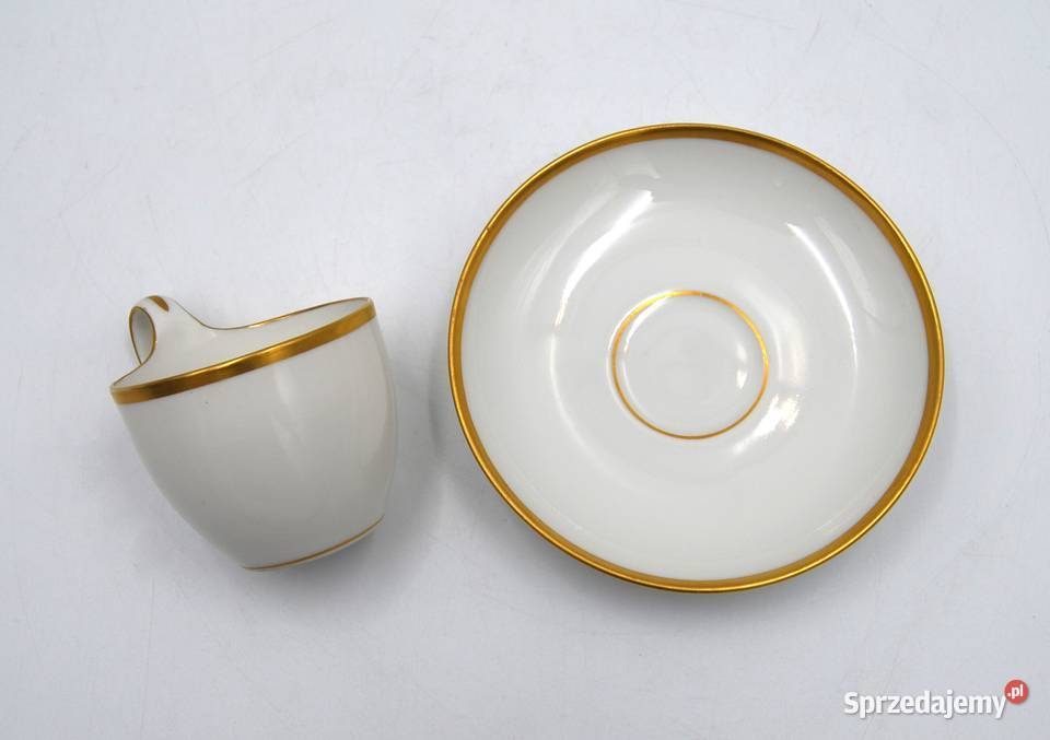 Porcelana KPM zestaw duo filiżanka Poznań