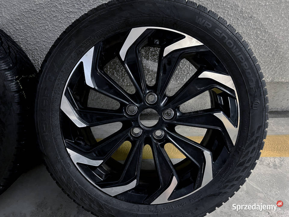 Komplet 4 kół Lexus alufelgi opony Nokian zimowe Warszawa