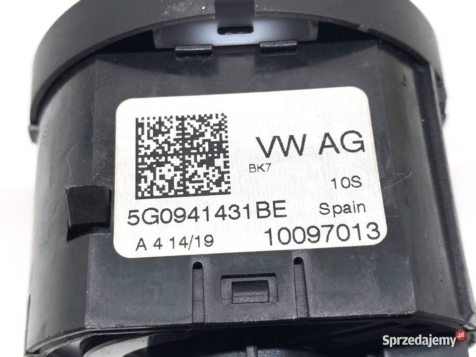 WŁĄCZNIK ŚWIATEŁ VW TROC 5G0941431BE PRZYCISK