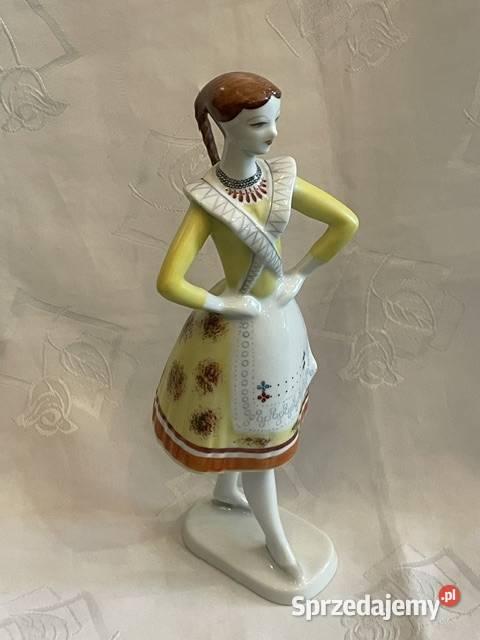 Figurka porcelanowa Hollóhza Węgry Kobieta w Kraków