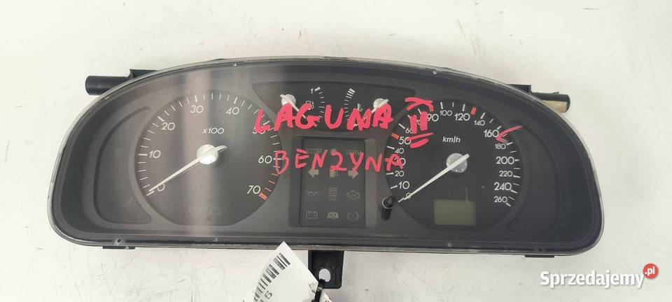 LICZNIK ZEGAR RENAULT LAGUNA II 8200002102 Pozostałe Lipno