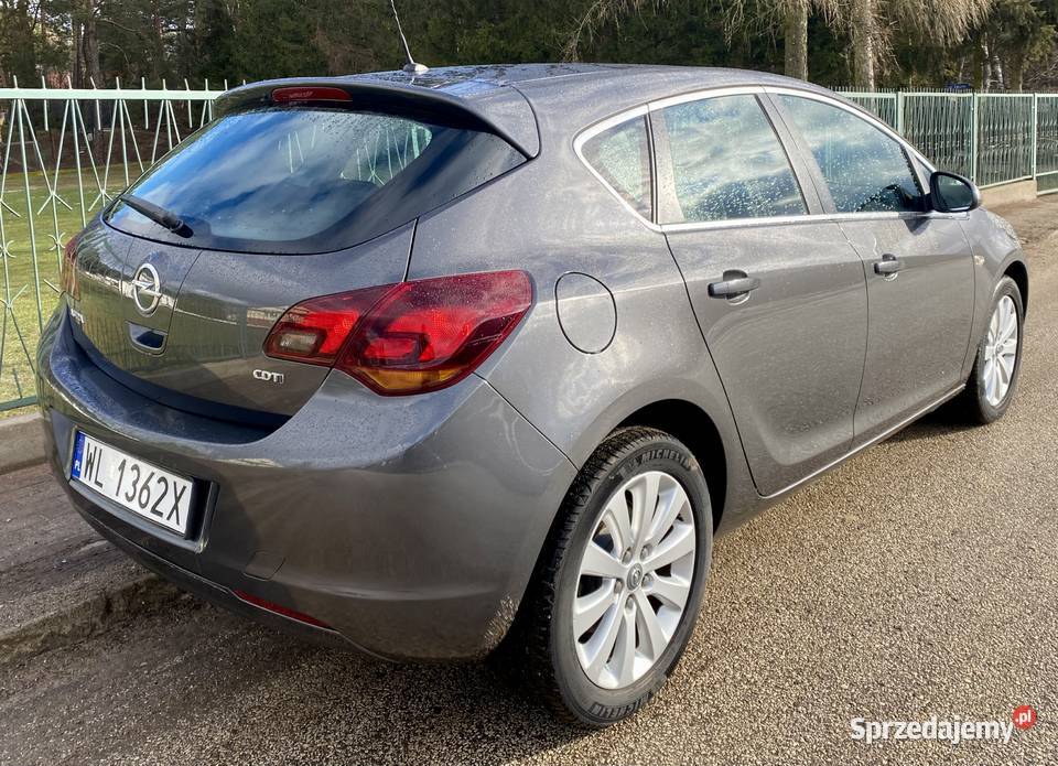 OPEL ASTRA J Cosmo Bezwypadkowa FLEXFiX Bagażnik elektrochrom. lusterko wst. Astra Wieliszew