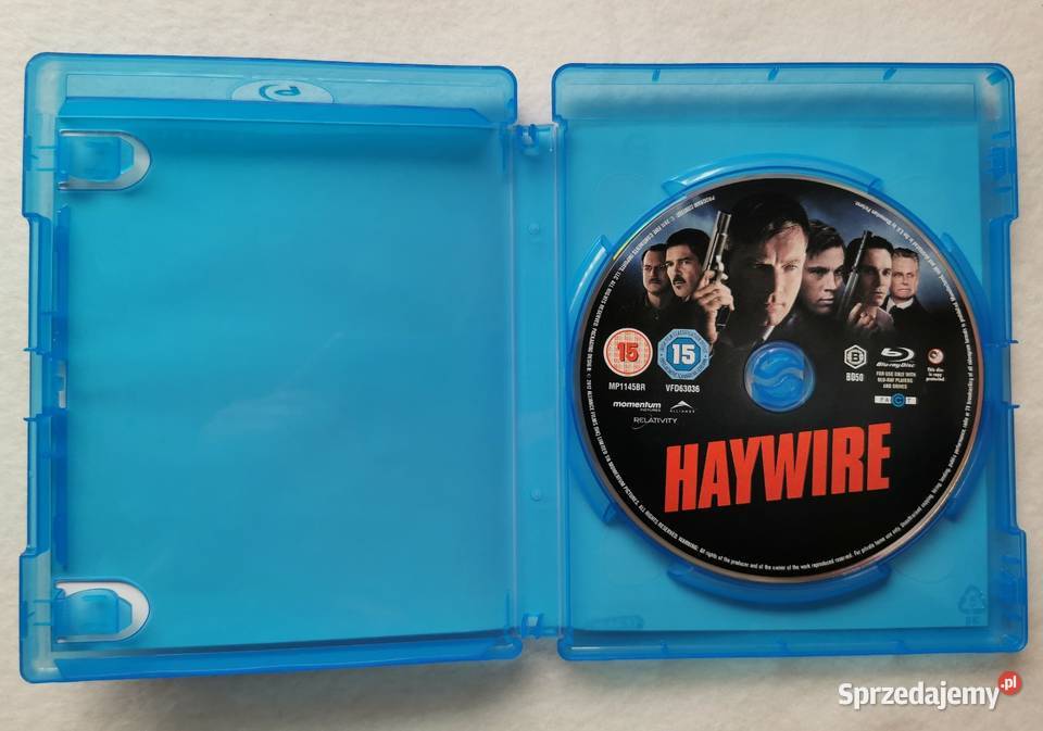Haywire Ścigana Bluray En 2011 Antonio Banderas Wytrzyszczki