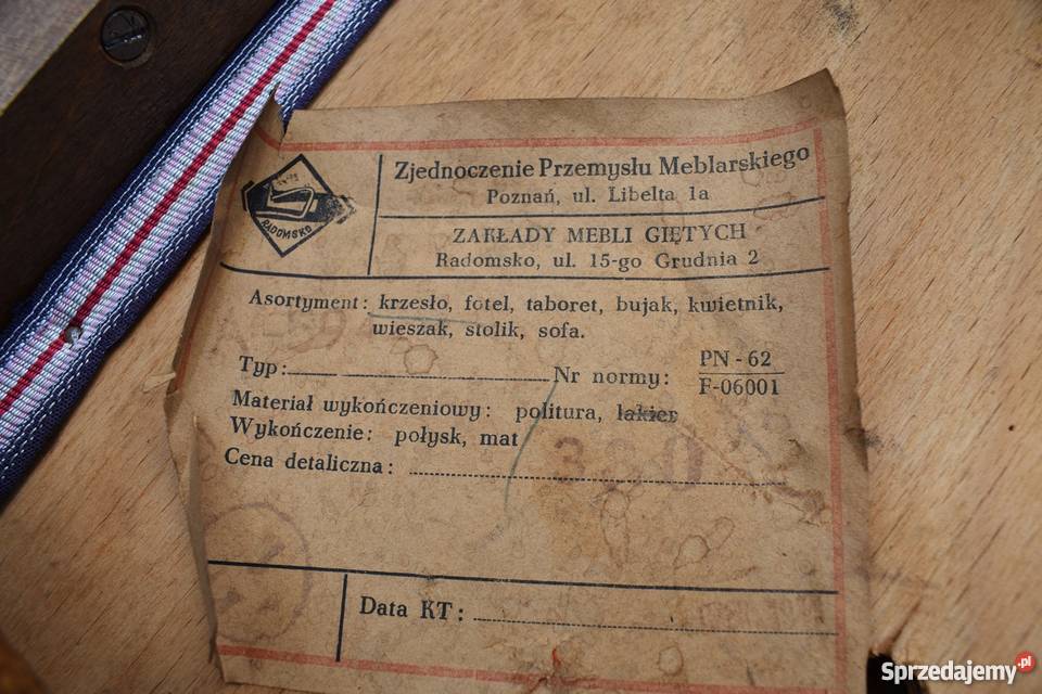 Krzesło Krzesła SKOCZEK PRL Antyk Zabytek KLASYK Mikołów sprzedam