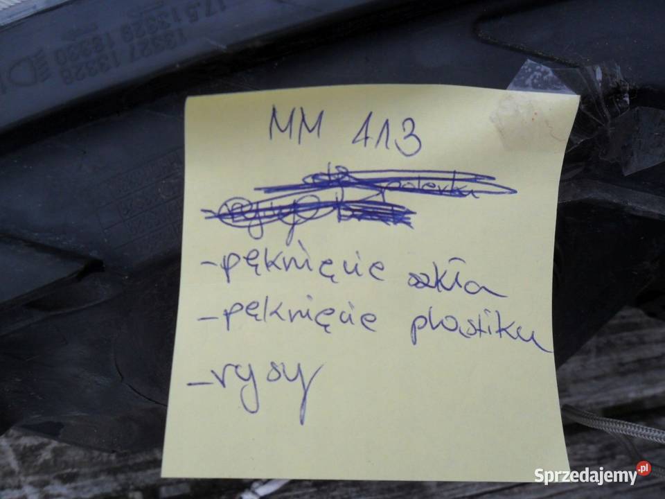 KIA RIO III 3 1117 LAMPA ZWYKŁA HALOGEN LED Nowy Tomyśl sprzedam