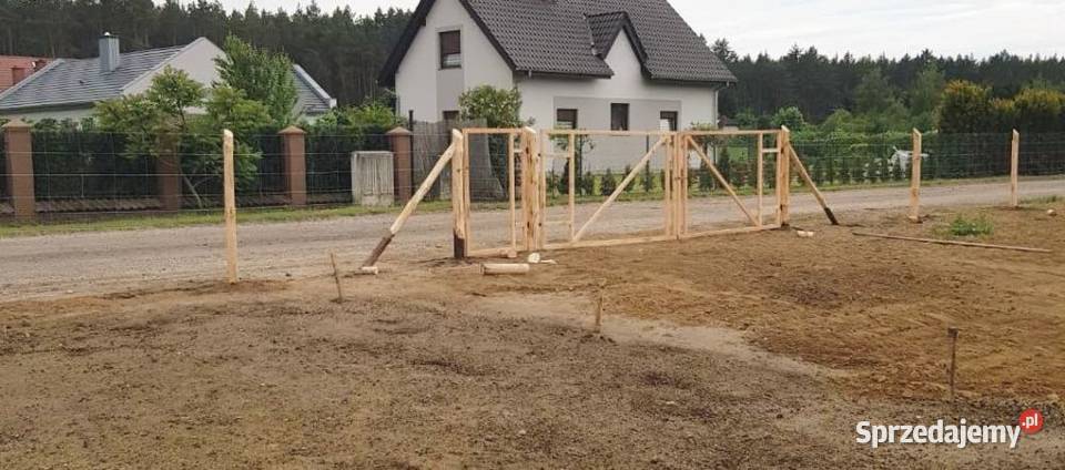 Ogrodzenie budowlane tymczasowe płot siatka Dom i Ogród Szczecin sprzedam