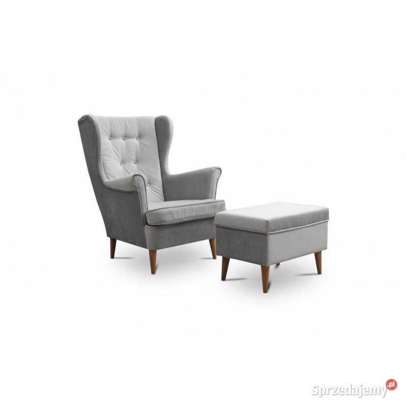 Wygoda styl elegancja w fotelu z podnóżkiemKażdy Skierniewice