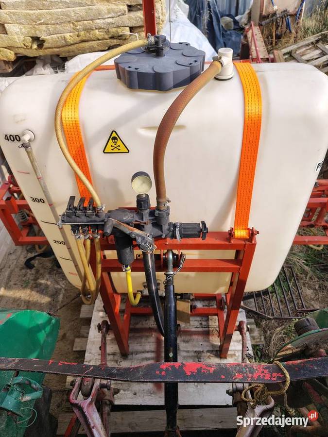 Opryskiwacz 400l lanca 10m nieuszkodzony Opryskiwacze Jastków