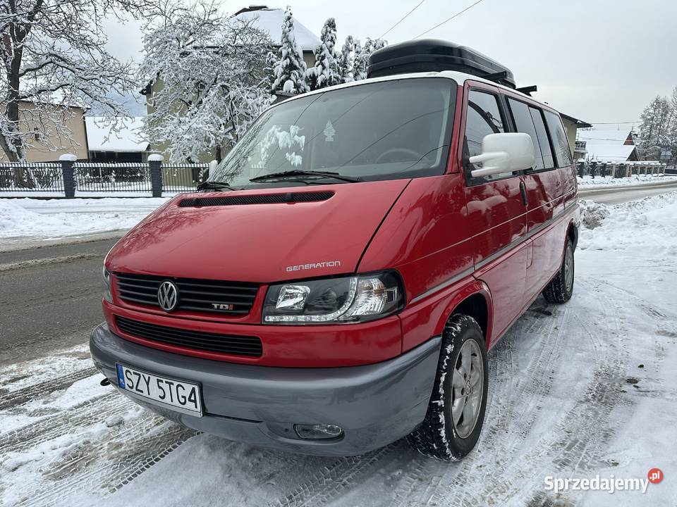 W T4 Multivan Generation 19 TDI 1998 Kemping 312597km Brzuśnik