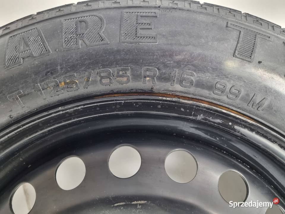 KOŁO DOJAZDOWE 12585 R16 1S71MF 5x108 dojazdówka Samochodowe Chełm