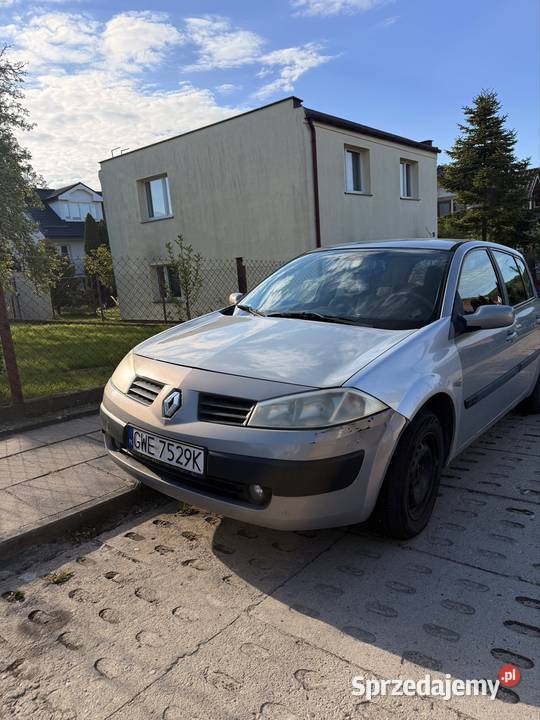 Renault Megane II 2004 r benzyna 16 pomorskie Wejherowo sprzedam