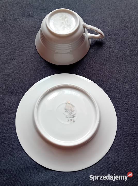 Filiżanka duo art deco Schwarzenhammer Bavaria Koźminek