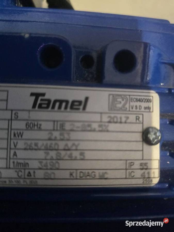 Silnik 22 kW 2890 obr TAMEL 3fazowy Koło Pasowe Sandomierz