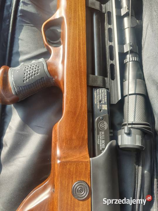 Wiatrówka pcp bull boss 55 kompresor 4500psi łódzkie sprzedam