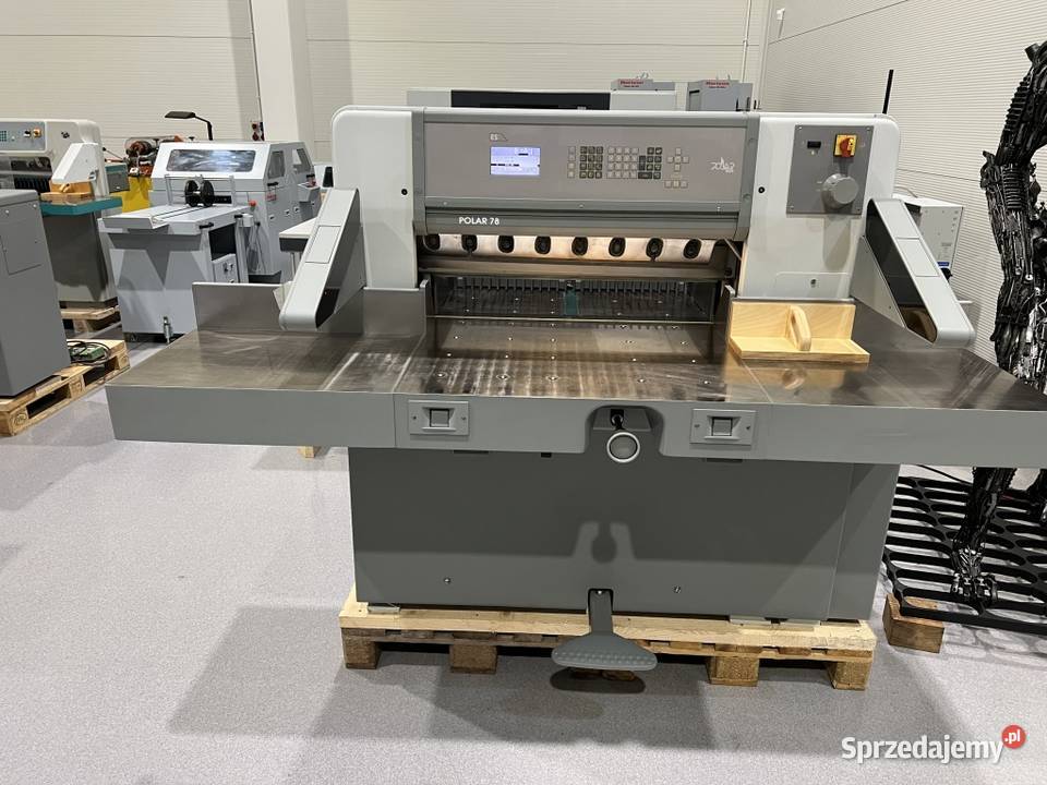 Gilotyna do cięcia papieru Polar Mohr 78 ES Produkcja Radom