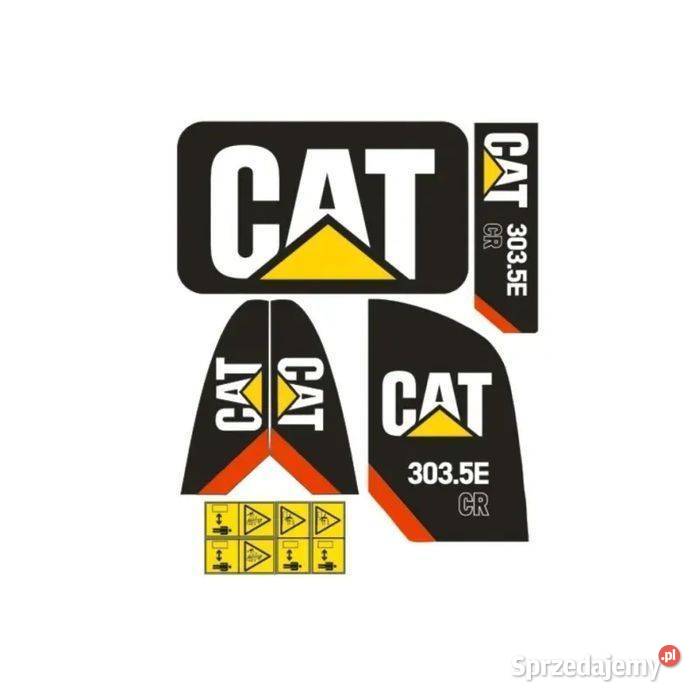 Naklejki Oklejenie CAT 3035E CR Zamiennik mazowieckie