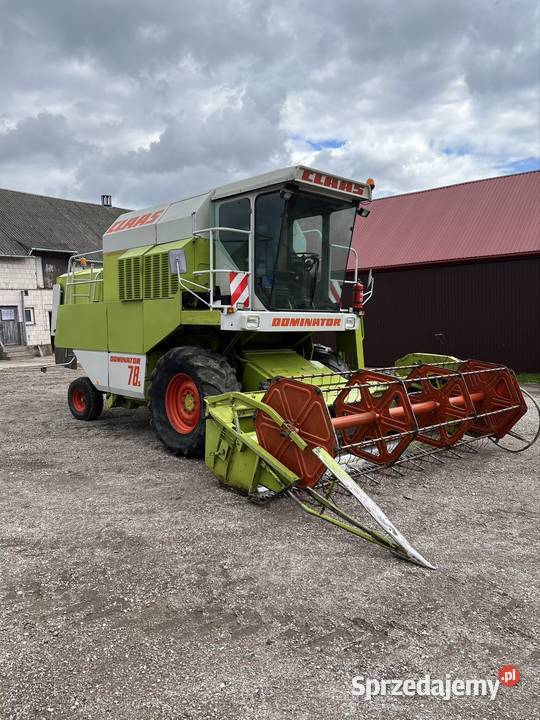 Claas dominator 78s heder 390 Sikory-Wojciechowięta sprzedam