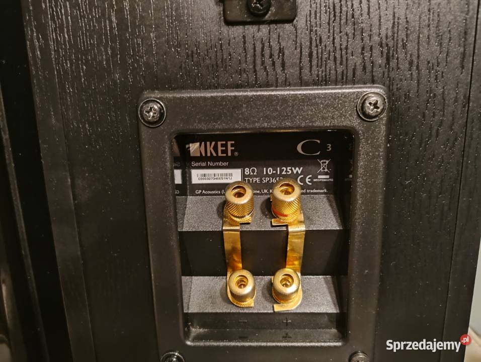 Kolumny KEF C3 Słuchawki i głośniki Trzebuska sprzedam