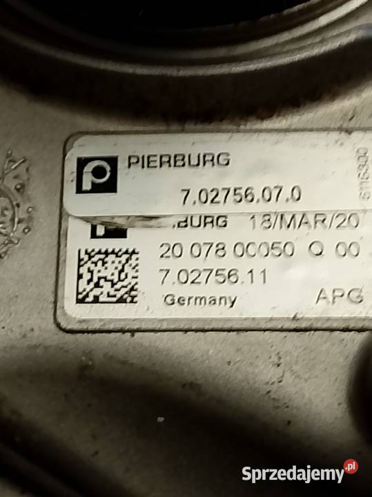 Zawór EGR osobowe Recyrkulacja spalin EGR