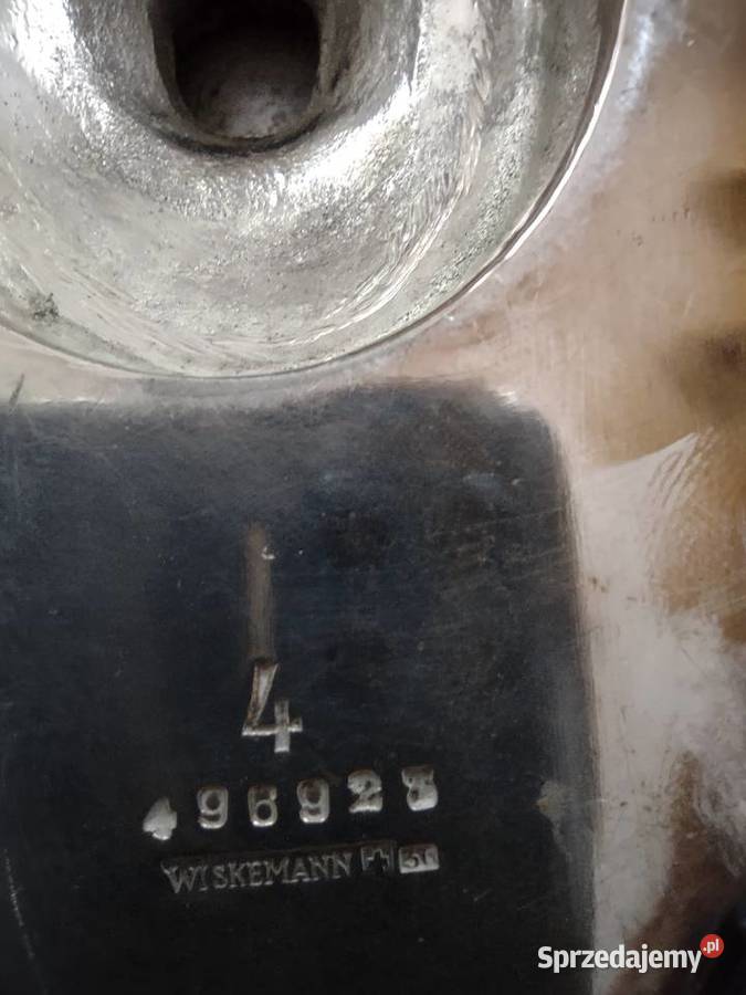 Serwis w Srebrze Wiskemann Belgia Początek XX w Gniezno