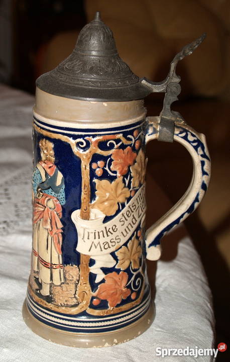 Stary niemiecki kufel małopolskie