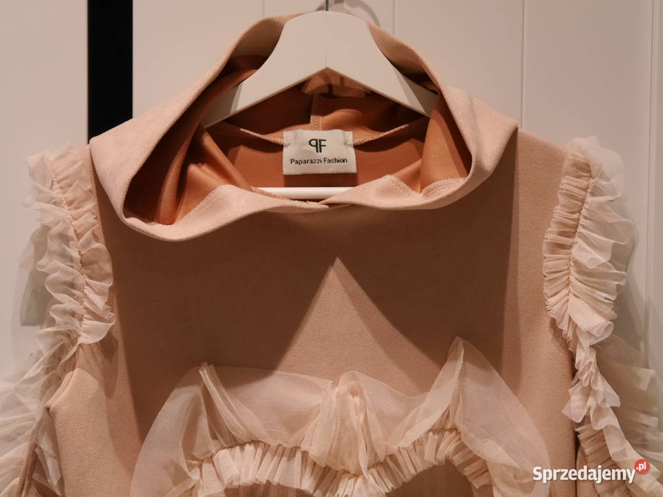 Paparazzi Fashion śliczna bluza tiul cyrkonie 36 Pozostałe