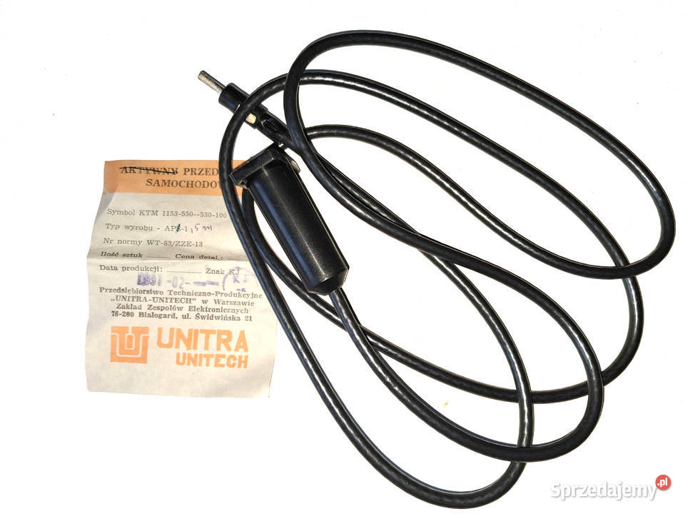 ANTENA 125p 126p Syrena Polonez FIAT FSO CHROM Białogard