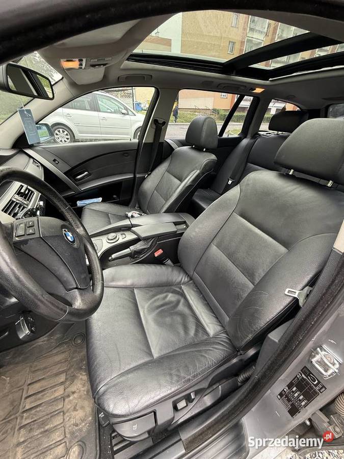 BMW E61 523i Touring 25 177 Automat Panorama śląskie sprzedam
