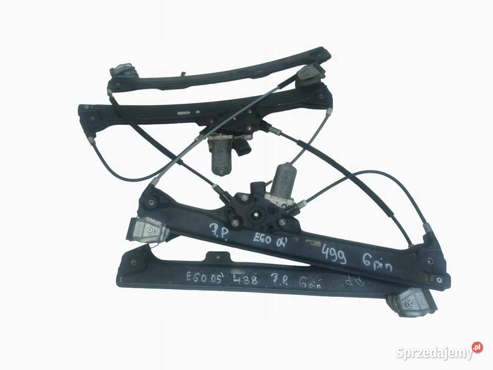 MECHANIZM PODNOŚNIK SZYBY PRAWY PRZÓD BMW 5 E60