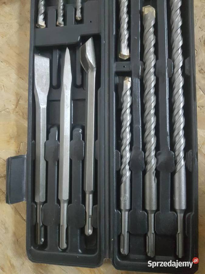 MASTIFF Zestaw wierteł i dłut SDS PLUS 12