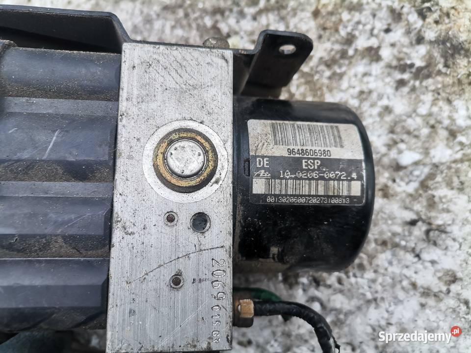 Pompa Hamulcowa ABS Citroen C5 10020600724 osobowe lubelskie Wisznice