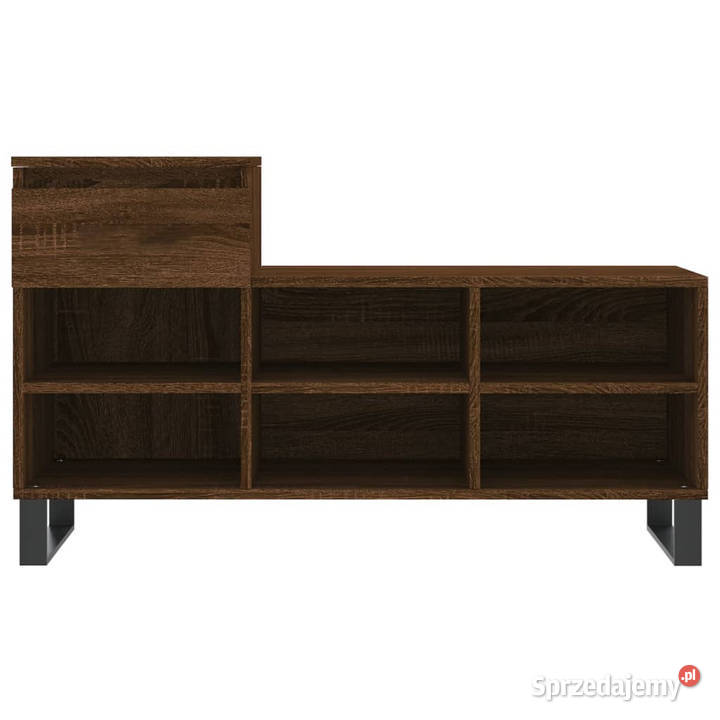 Szafka na buty brązowy dąb 102x36x60 WM831379 Warszawa