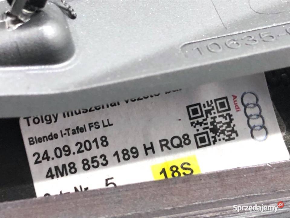 KRATKA NAWIEWU LEWY PRZÓD AUDI Q8 4M8820901A SUV sprzedam