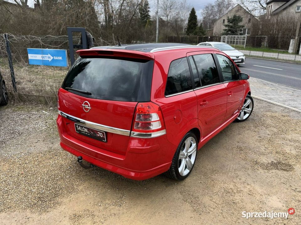 Opel Zafira 18 OPC LINE Climatronic Skóry światła do jazdy dziennej