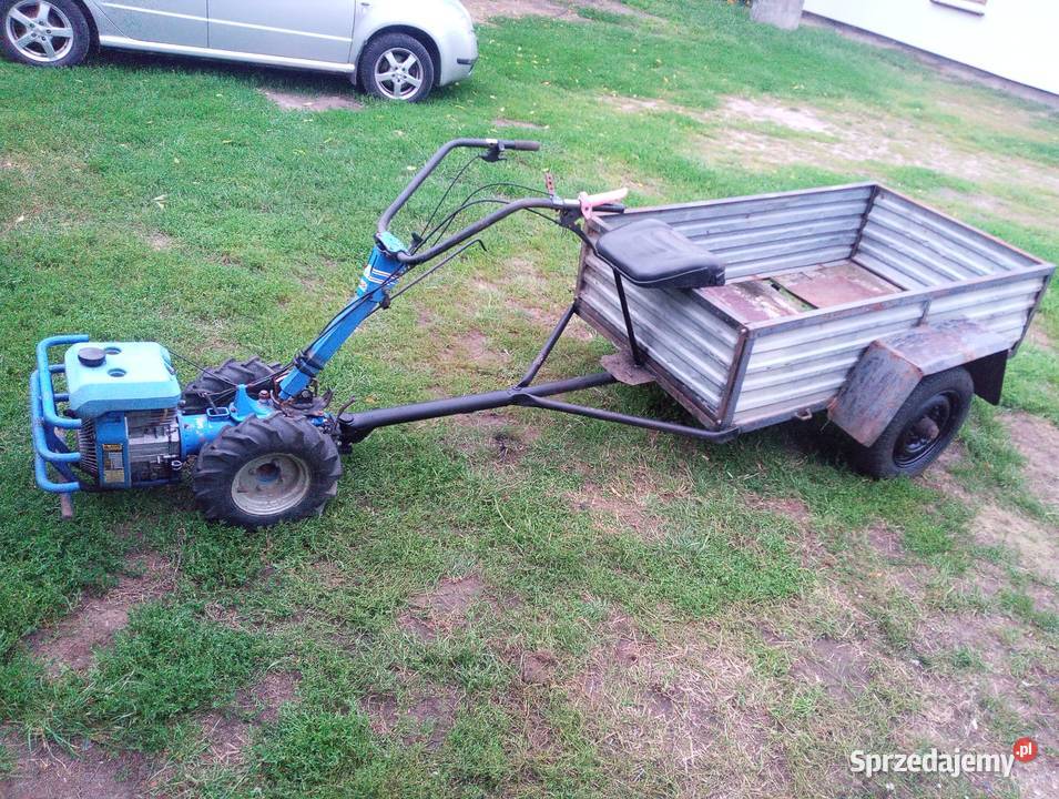 Sprzedam traktorek BCS 6 z przyczepką Kutno