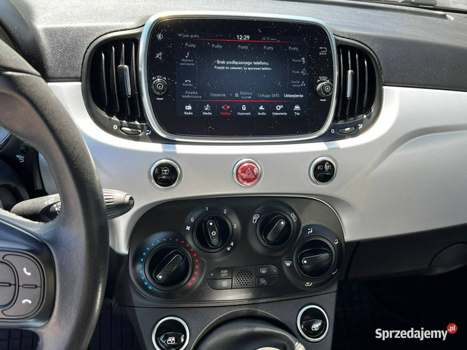 Fiat 500 Salon Hey Google Panorama CarPlay I Baranowo