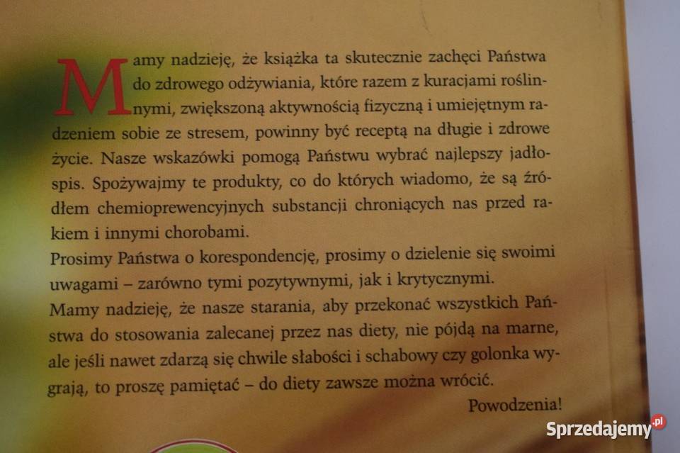 Vilcacora jedz zdrowo A Lubowska JOssowska Pozostałe Chełmno