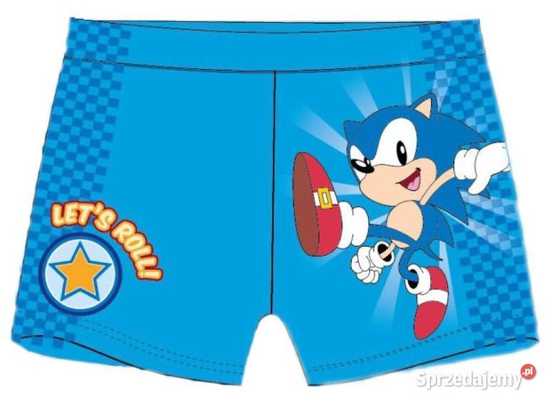 Kąpielówki Dziecięce Bokserki Sonic The Hedgehog Mogilany