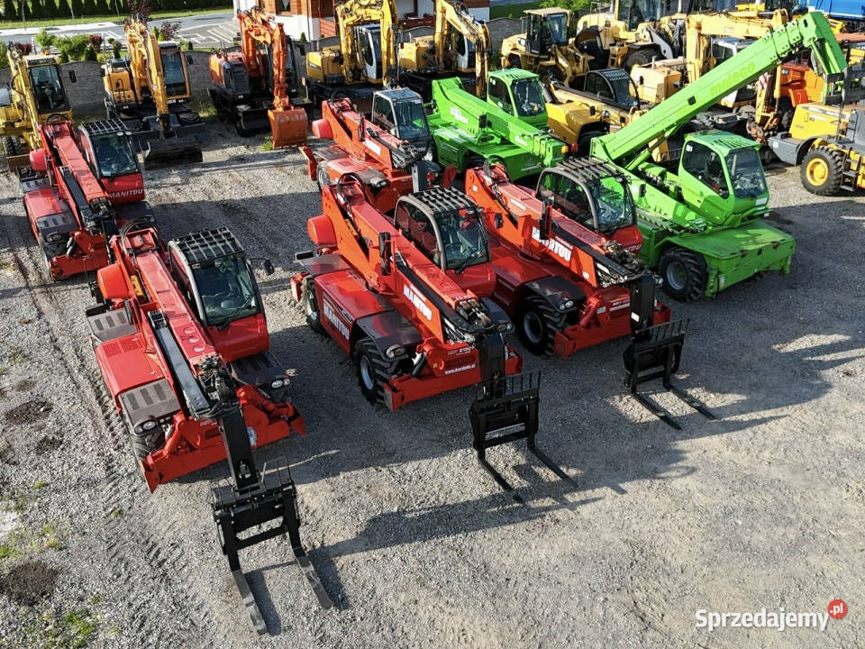 pozostałe Manitou MRT 2150 ROTO Ładowarka świętokrzyskie Widełki