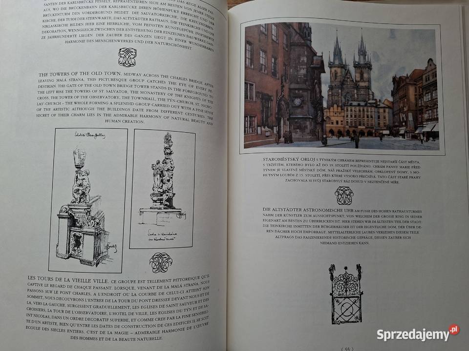 Praha Jaroslav Setelik j czeski ang niem franc Kraków