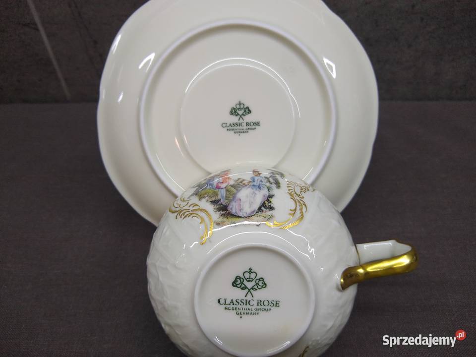 Serwis herbata Rosenthal SanssoucI Hoeroldt wielkopolskie Kalisz sprzedam