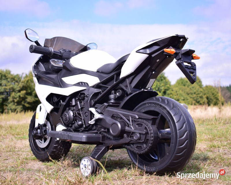 Autko motorek MOTOR ŚCIGACZ na akumulator dzieci Pojazdy elektryczne i spalinowe Myszków